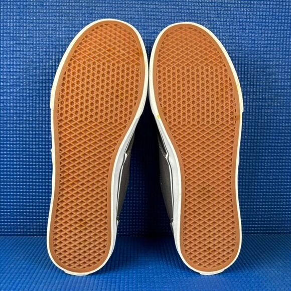 🔴 VANS ATWOOD CANVAS Women`s Size 7 Grey White Comfort Walking Shoes TB4R - Picture 7 of 8